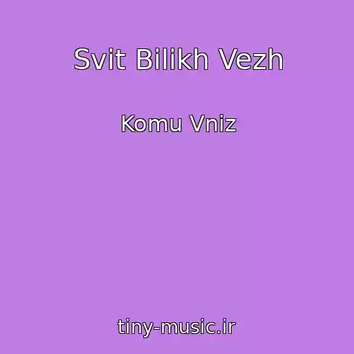 کاور آهنگ Svіt Bіlikh Vezh از Komu Vniz