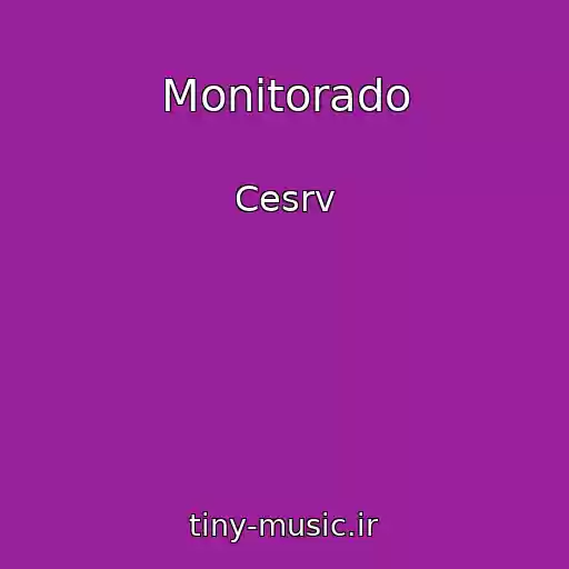 کاور آهنگ Monitorado از Cesrv