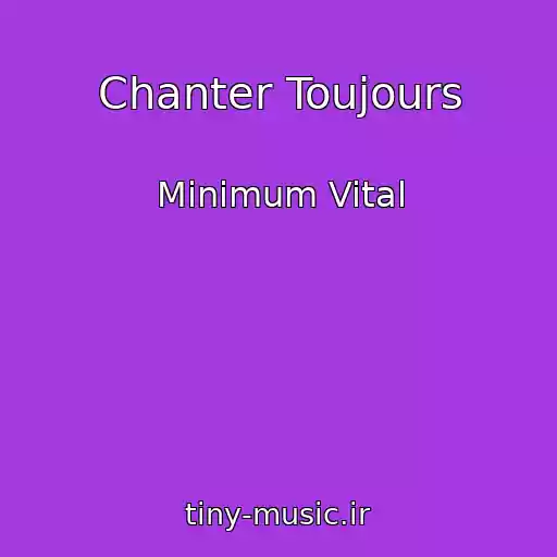 کاور آهنگ Chanter Toujours از Minimum Vital