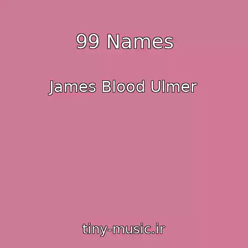 کاور آهنگ 99 Names از James Blood Ulmer