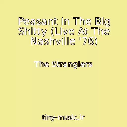 کاور آهنگ Peasant In The Big Shitty (Live At The Nashville '76) از The Stranglers