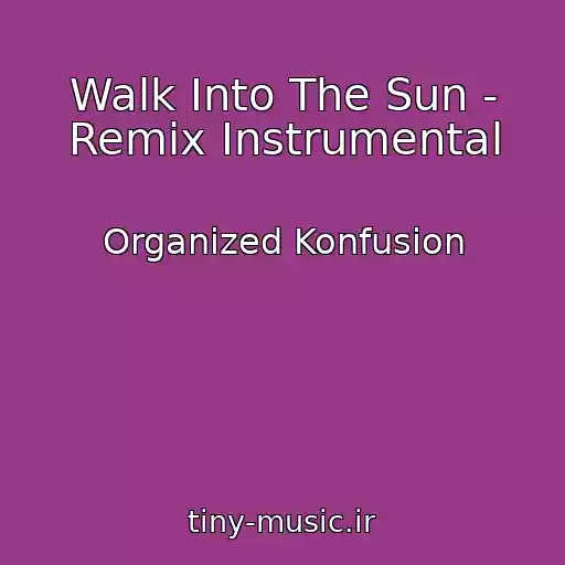 کاور آهنگ Walk Into The Sun - Remix Instrumental از Organized Konfusion