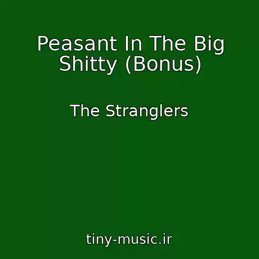کاور آهنگ Peasant In The Big Shitty (Bonus) از The Stranglers