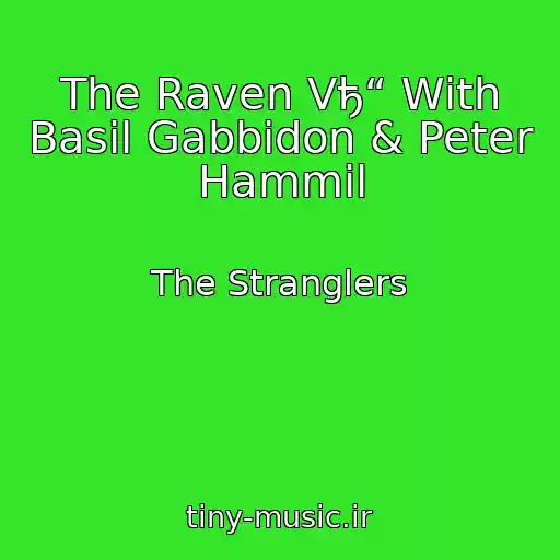 کاور آهنگ The Raven Vђ“ With Basil Gabbidon & Peter Hammil از The Stranglers