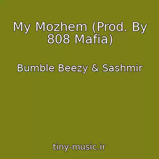 کاور آهنگ My Mozhem (Prod. By 808 Mafia) از Bumble Beezy & Sashmir