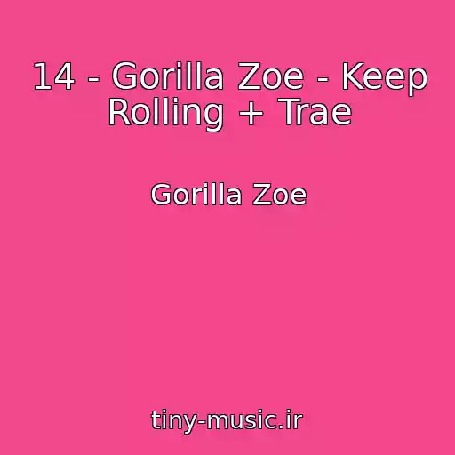 کاور آهنگ 14 - Gorilla Zoe - Keep Rolling + Trae از Gorilla Zoe