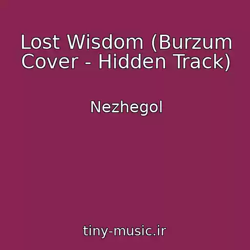 کاور آهنگ Lost Wisdom (Burzum Cover - Hidden Track) از Nezhegol