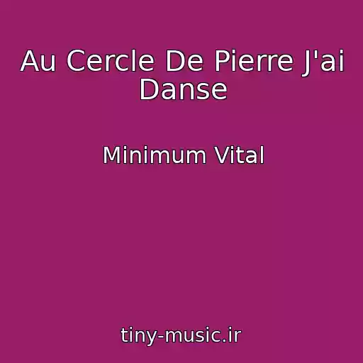 کاور آهنگ Au Cercle De Pierre J'ai Danse از Minimum Vital