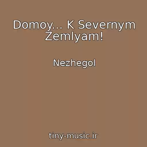 کاور آهنگ Domoy... K Severnym Zemlyam! از Nezhegol