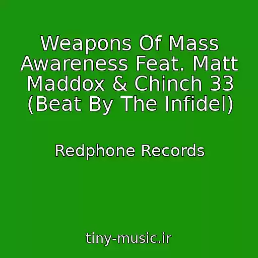 کاور آهنگ Weapons Of Mass Awareness Feat. Matt Maddox & Chinch 33 (Beat By The Infidel) از Redphone Records