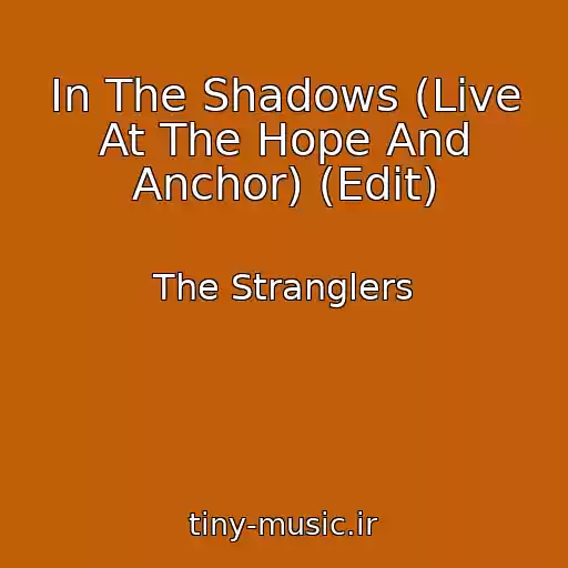 کاور آهنگ In The Shadows (Live At The Hope And Anchor) (Edit) از The Stranglers