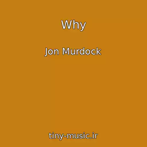 کاور آهنگ Why از Jon Murdock