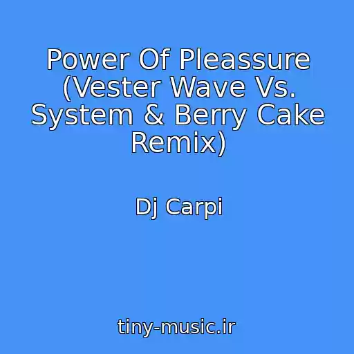 کاور آهنگ Power Of Pleassure (Vester Wave Vs. System & Berry Cake Remix) از Dj Carpi