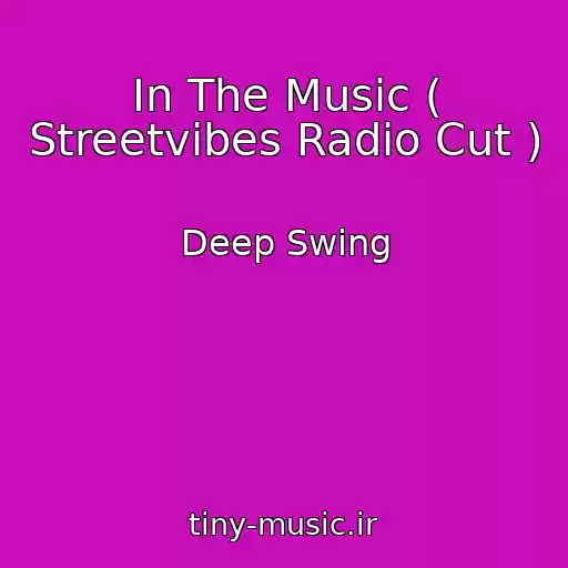 کاور آهنگ In The Music ( Streetvibes Radio Cut ) از Deep Swing