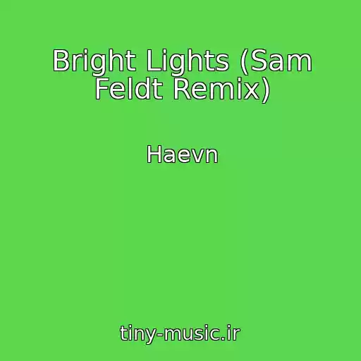 کاور آهنگ Bright Lights (Sam Feldt Remix) از Haevn