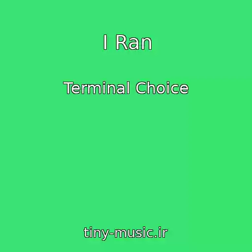 کاور آهنگ I Ran از Terminal Choice