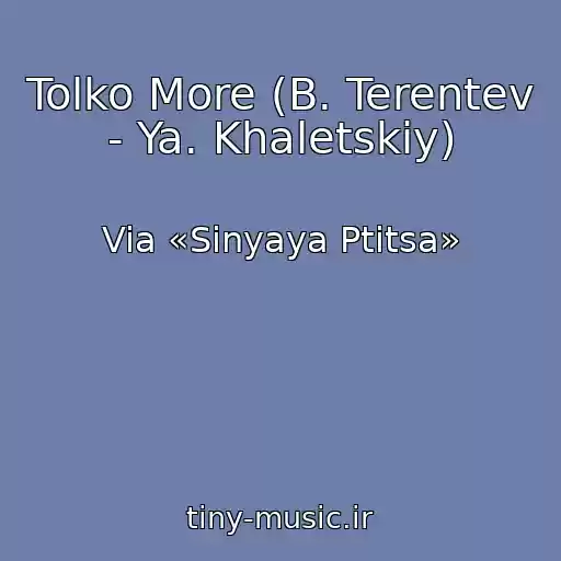 کاور آهنگ Tolko More (B. Terentev - Ya. Khaletskiy) از Via «Sinyaya Ptitsa»