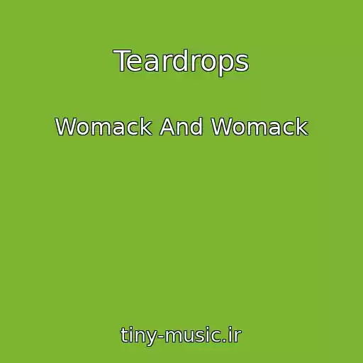 کاور آهنگ Teardrops از Womack And Womack