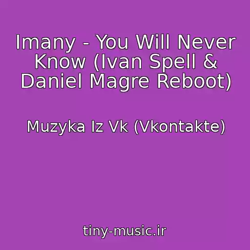 کاور آهنگ Imany - You Will Never Know (Ivan Spell & Daniel Magre Reboot) از Muzyka Iz Vk (Vkontakte)