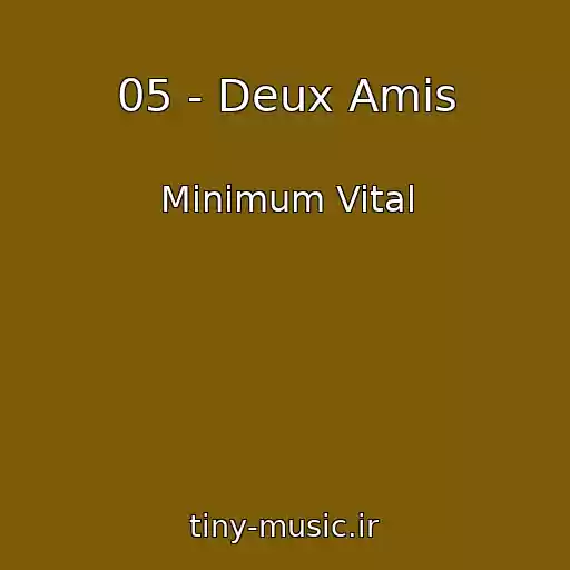 کاور آهنگ 05 - Deux Amis از Minimum Vital