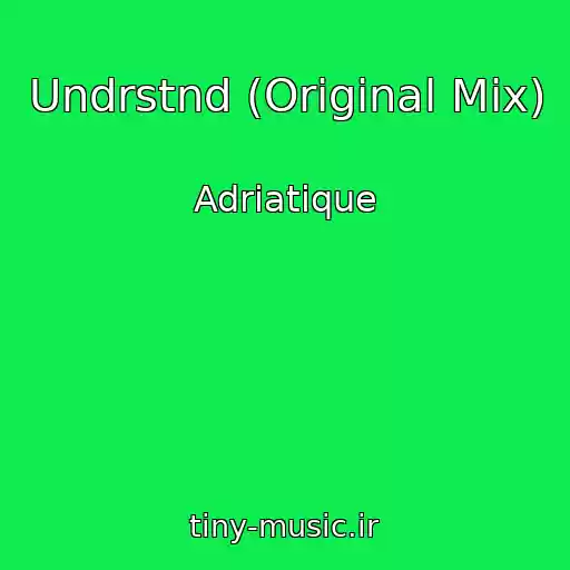 کاور آهنگ Undrstnd (Original Mix) از Adriatique