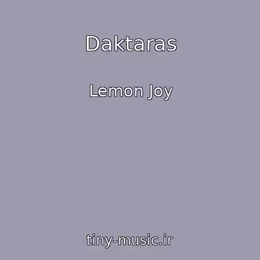 کاور آهنگ Daktaras از Lemon Joy