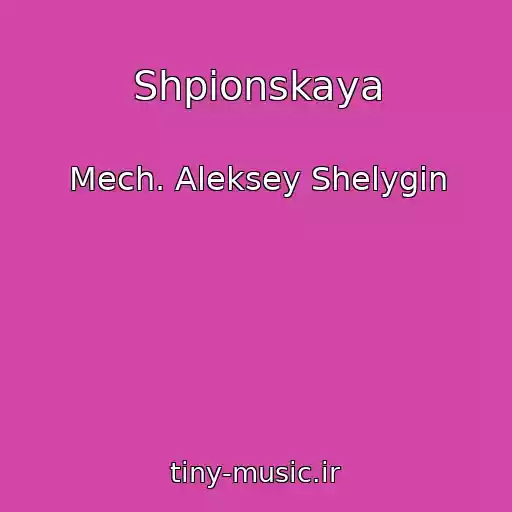 کاور آهنگ Shpionskaya از Mech. Aleksey Shelygin