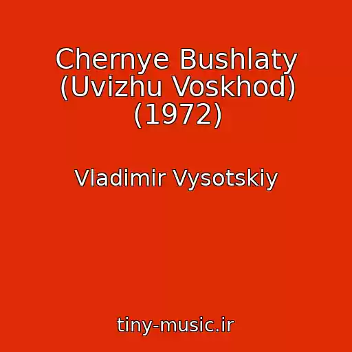 کاور آهنگ Chernye Bushlaty (Uvizhu Voskhod) (1972) از Vladimir Vysotskiy