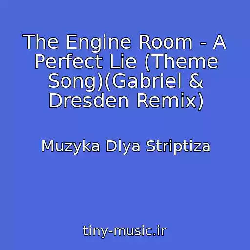 کاور آهنگ The Engine Room - A Perfect Lie (Theme Song)(Gabriel & Dresden Remix) از Muzyka Dlya Striptiza
