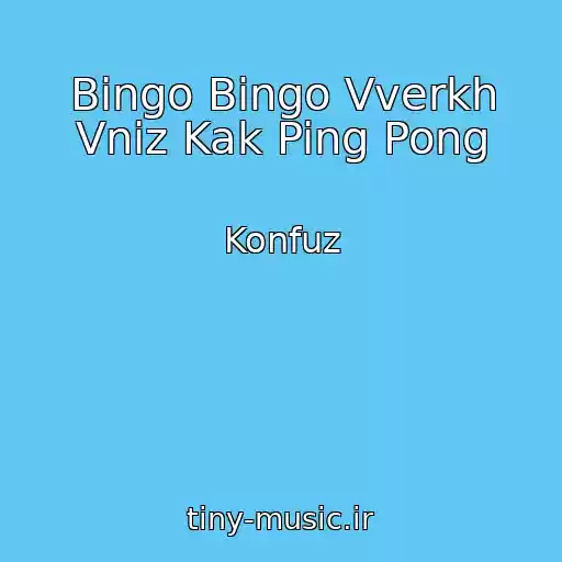 کاور آهنگ Bingo Bingo Vverkh Vniz Kak Ping Pong از Konfuz