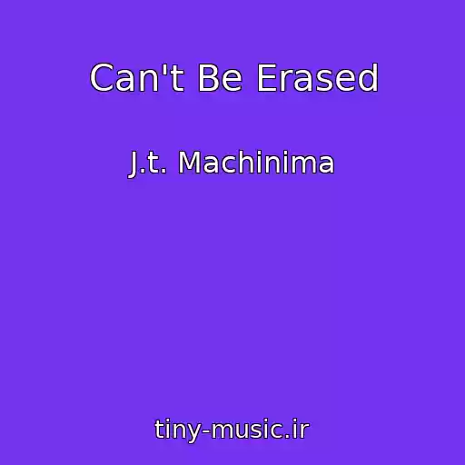 کاور آهنگ Can't Be Erased از J.t. Machinima