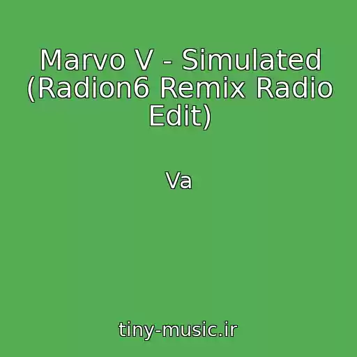 کاور آهنگ Marvo V - Simulated (Radion6 Remix Radio Edit) از Va