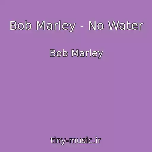 کاور آهنگ Bob Marley - No Water از Bob Marley