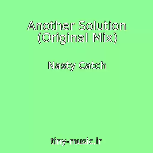 کاور آهنگ Another Solution (Original Mix) از Nasty Catch