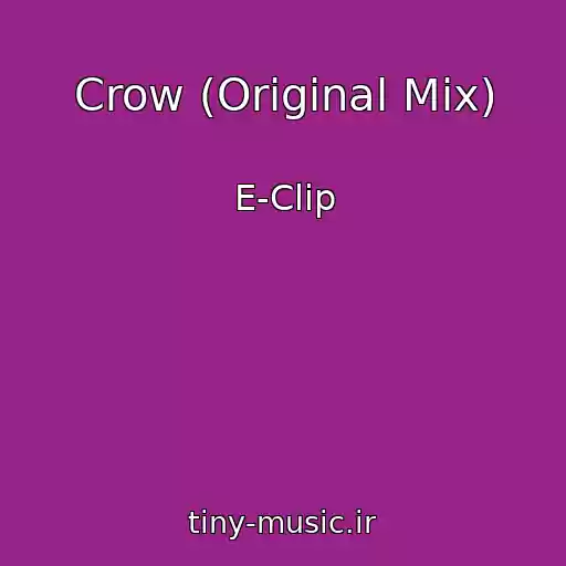 کاور آهنگ Crow (Original Mix) از E-Clip