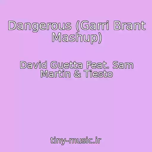 کاور آهنگ Dangerous (Garri Brant Mashup) از David Guetta Feat. Sam Martin & Tiesto