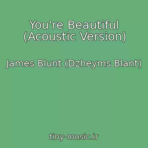 کاور آهنگ You're Beautiful (Acoustic Version) از James Blunt (Dzheyms Blant)