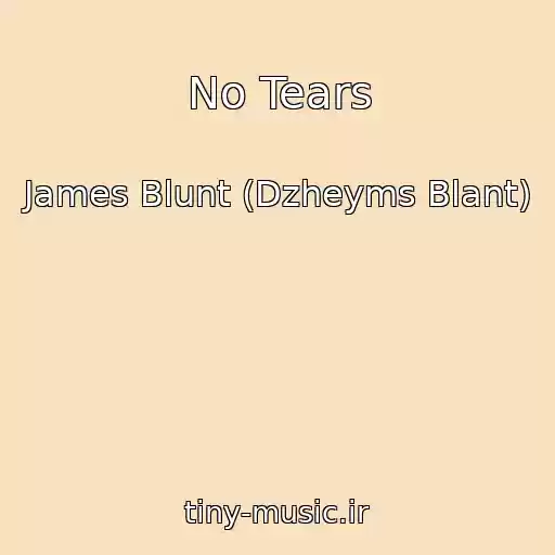 کاور آهنگ No Tears از James Blunt (Dzheyms Blant)