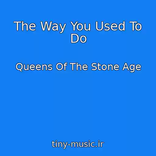 کاور آهنگ The Way You Used To Do از Queens Of The Stone Age