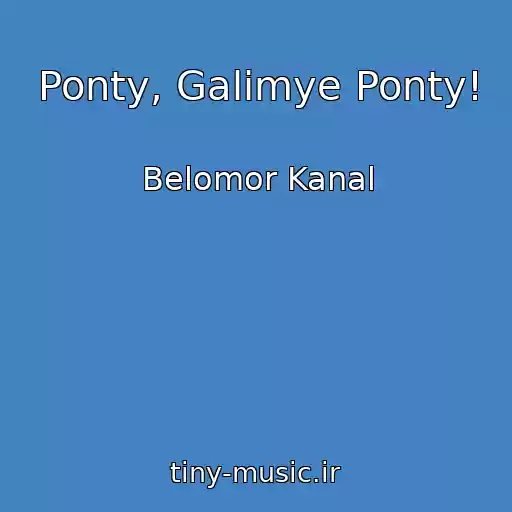 کاور آهنگ Ponty, Galimye Ponty! از Belomor Kanal