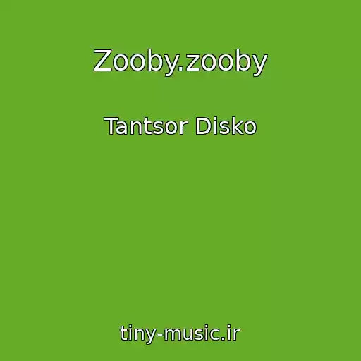 کاور آهنگ Zooby.zooby از Tantsor Disko