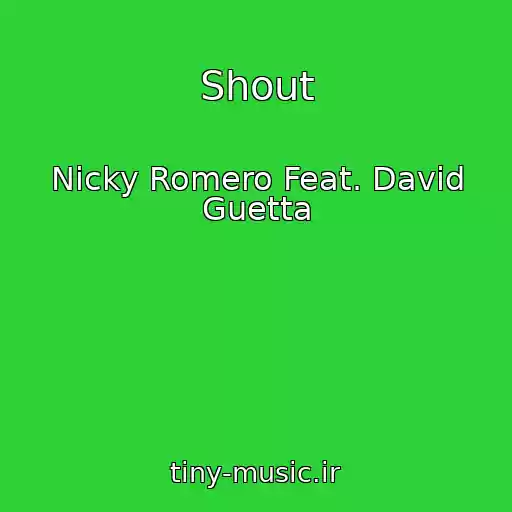کاور آهنگ Shout از Nicky Romero Feat. David Guetta