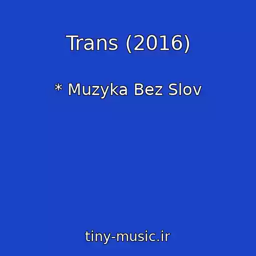 کاور آهنگ Trans (2016) از * Muzyka Bez Slov