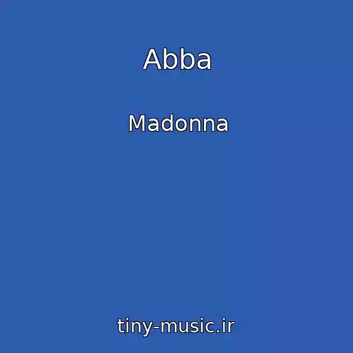 کاور آهنگ Abba از Madonna