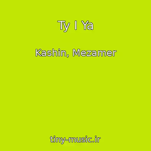 کاور آهنگ Ty I Ya از Kashin, Mezamer