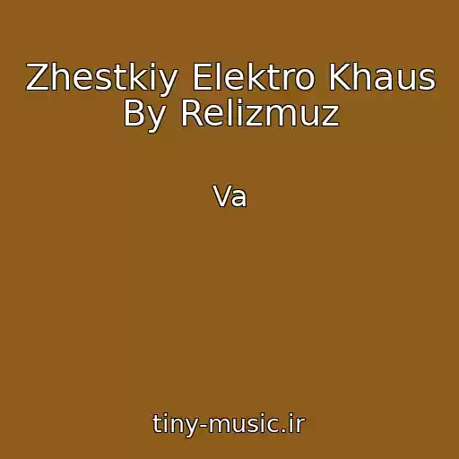 کاور آهنگ Zhestkiy Elektro Khaus By Relizmuz از Va
