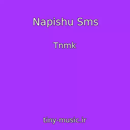 کاور آهنگ Napishu Sms از Tnmk