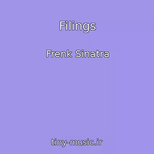 کاور آهنگ Filings از Frenk Sinatra