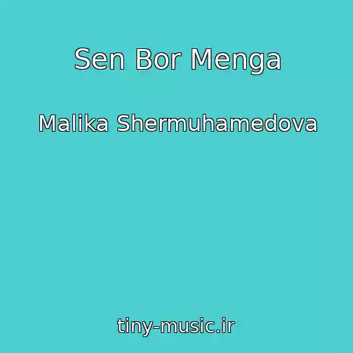 کاور آهنگ Sen Bor Menga از Malika Shermuhamedova