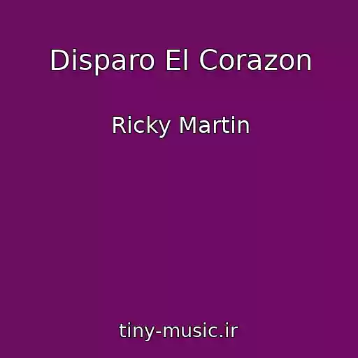 کاور آهنگ Disparo El Corazon از Ricky Martin